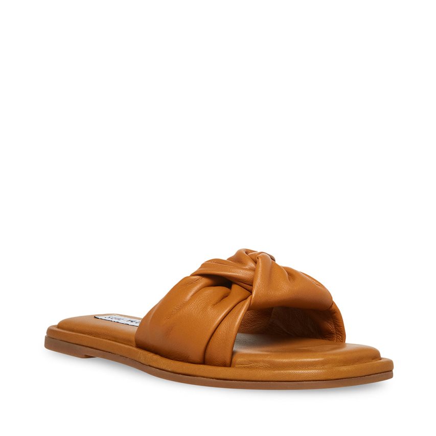 Sandalias de Diapositivas Steve Madden Tatiana Mujer Marrones | ES DP0613